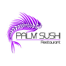 création logos - Palm Sushi
